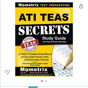 TEAS Exam Secrets Test Prep Team NWOT